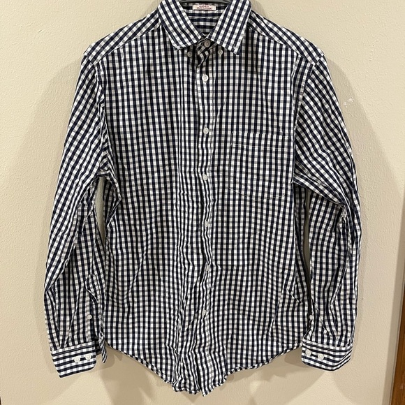 Merona Other - Merona Navy and White Casual Button Down Shirt